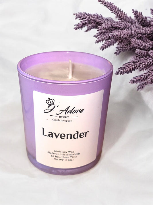 Lavender Candle