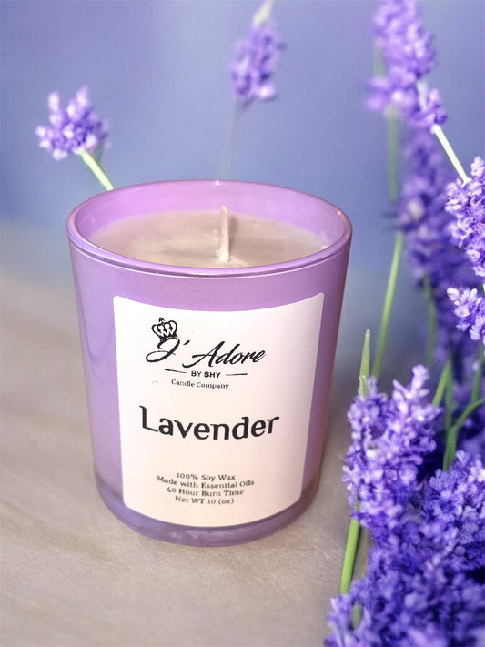 Lavender Candle